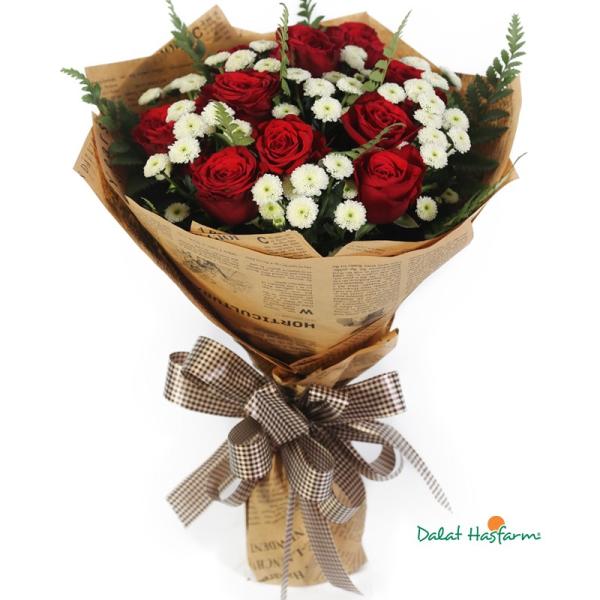 Bó Hoa Yêu Thương Đong Đầy 012