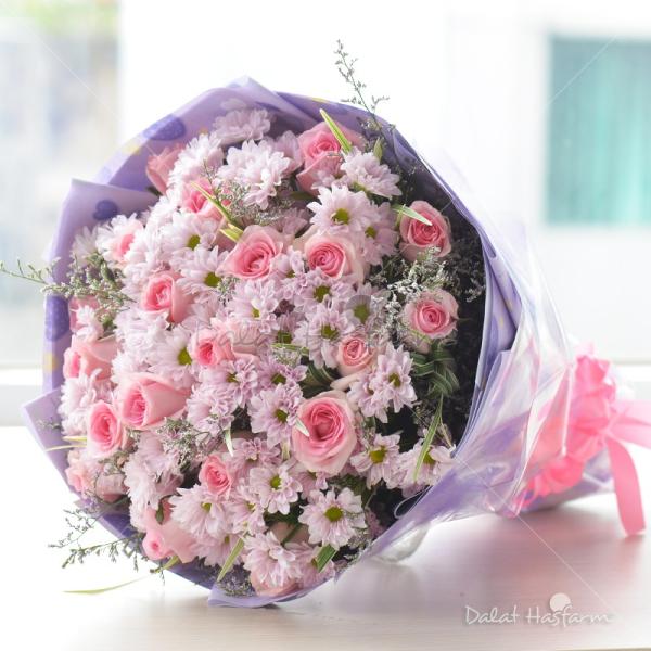 Bó Hoa Dịu Ngọt Yêu Thương 079