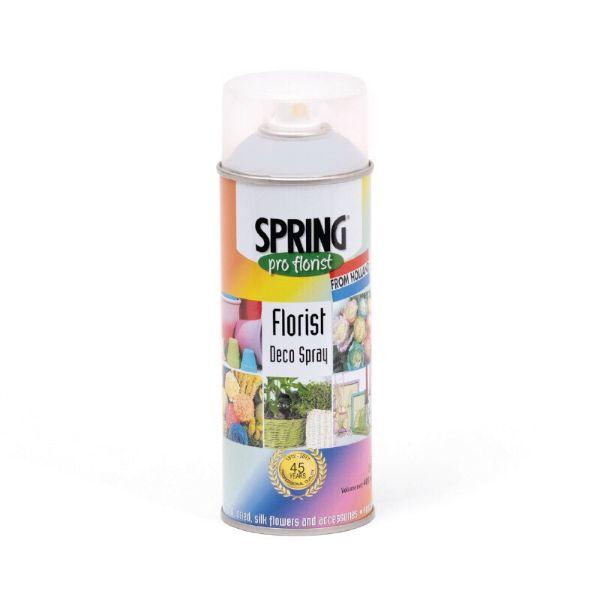 Keo xịt màu Spring Deco trắng 400ml