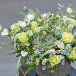 Giỏ Hoa Yêu Thương Đậm Sâu 069