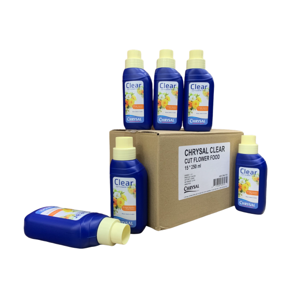 Chrysal clear liquid cut flower food/250ml - Dung dịch dưỡng hoa Chrysal Clear 250ml