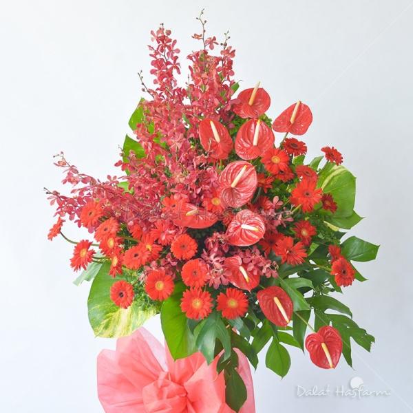 Kệ Hoa Khai Trương Đại Cát 015