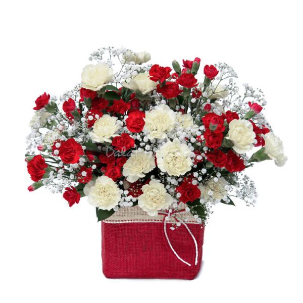 Giỏ Hoa Món Quà Hạnh Phúc 210