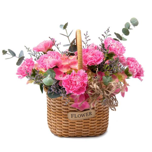 Giỏ Hoa Món Quà Hạnh Phúc 220