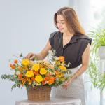 Giỏ Hoa Dẫn Lối Yêu Thương 518