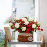 Giỏ Hoa Món Quà Hạnh Phúc 215