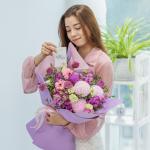 Bó Hoa Tình Cảm Chân Thành 495