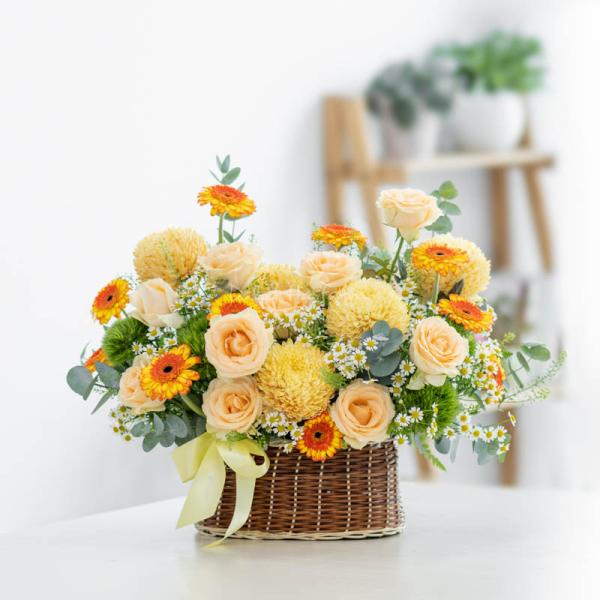 Giỏ Hoa Yêu Thương Trân Quý 347