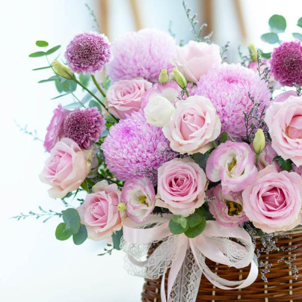 Giỏ Hoa Dịu Ngọt Yêu Thương 364