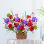 Giỏ Hoa Yêu Thương Đong Đầy 509