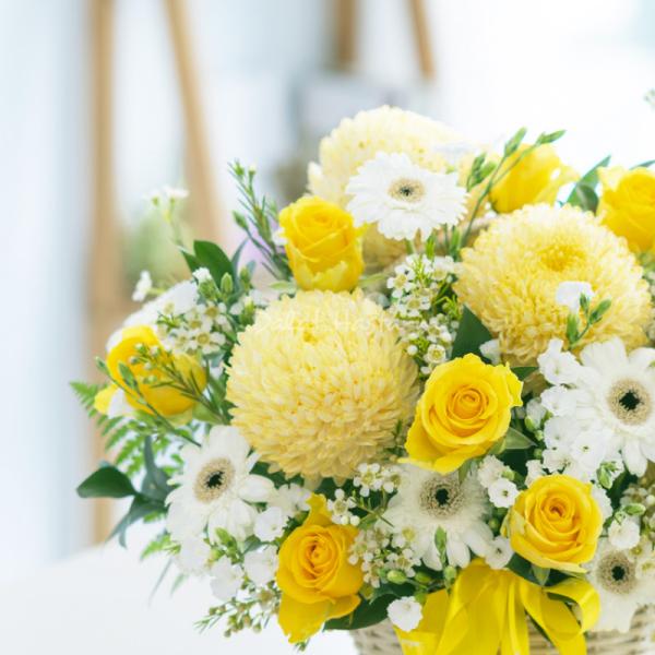 Giỏ Hoa Dẫn Lối Yêu Thương 363