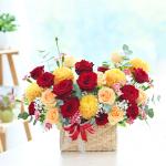 Giỏ Hoa Yêu Thương Đong Đầy 370