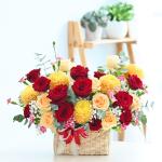 Giỏ Hoa Yêu Thương Đong Đầy 370