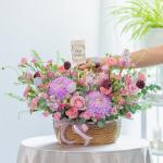 Giỏ Hoa Dịu Ngọt Yêu Thương 507
