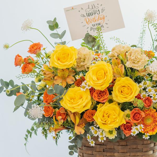 Giỏ Hoa Dẫn Lối Yêu Thương 518