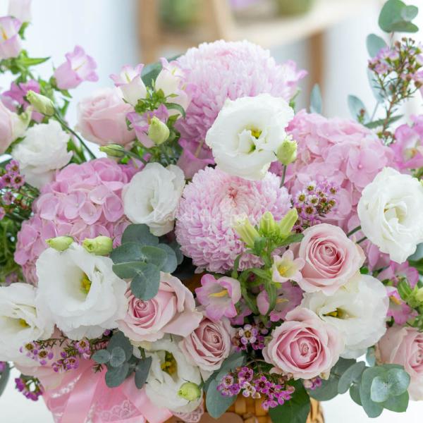 Giỏ Hoa Tình Cảm Chân Thành 366