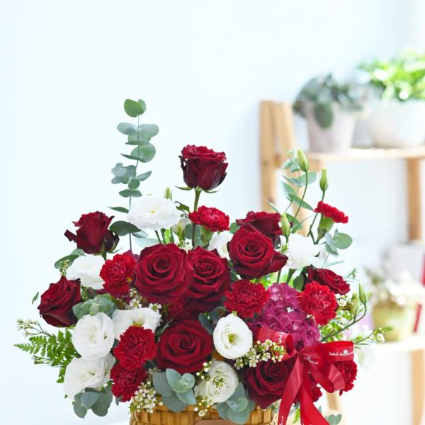 Giỏ Hoa Yêu Thương Đong Đầy 367