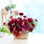 Giỏ Hoa Tình Cảm Chân Thành 365