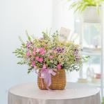 Giỏ Hoa Giọt Nắng Tinh Khôi 514