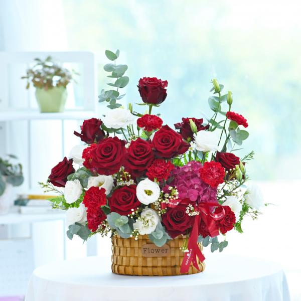 Giỏ Hoa Yêu Thương Đong Đầy 367