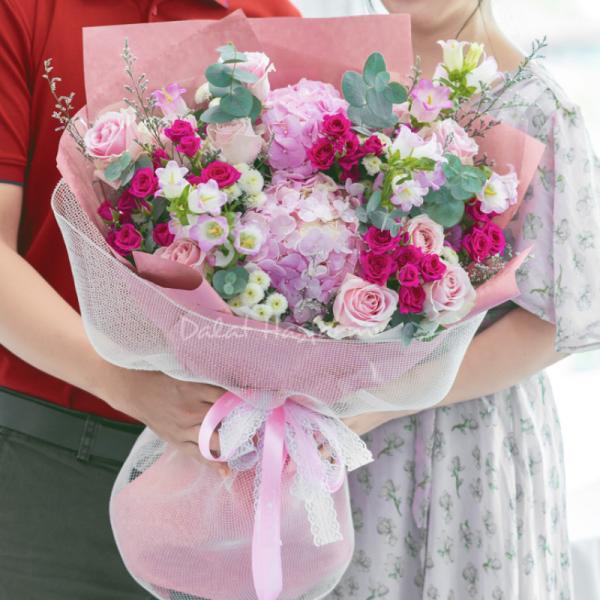 Bó Hoa Tình Cảm Chân Thành 372