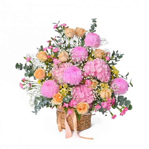 Giỏ Hoa Yêu Thương Trân Quý 413