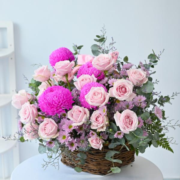 Giỏ Hoa Dịu Ngọt Yêu Thương 421