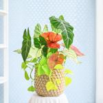 Chậu Cây Thiết Kế Đồng Xanh 162