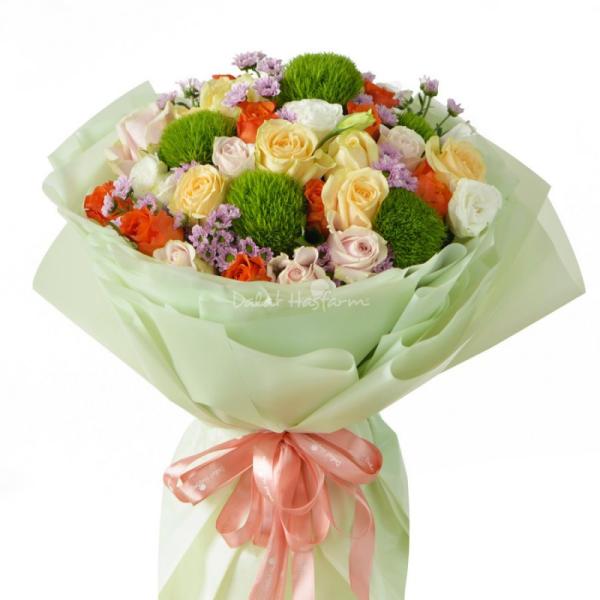 Bó Hoa Yêu Thương Đậm Sâu 145