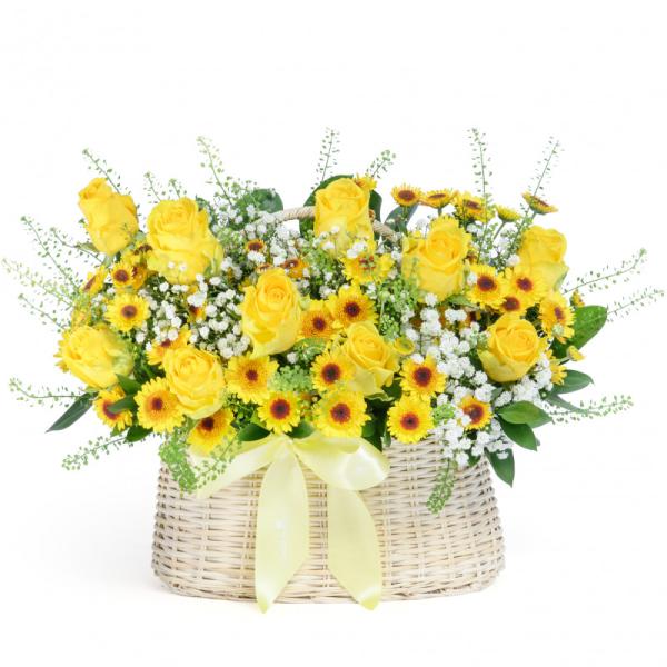 Giỏ Hoa Dẫn Lối Yêu Thương 019