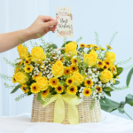 Giỏ Hoa Dẫn Lối Yêu Thương 019