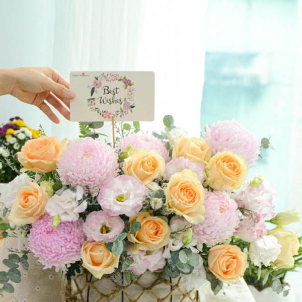 Giỏ Hoa Yêu Thương Trân Quý 291