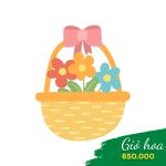 Giỏ Hoa Thiết Kế Happy Day 387