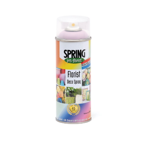 Spring Deco Spray - Phun màu hồng nhạt 400ml