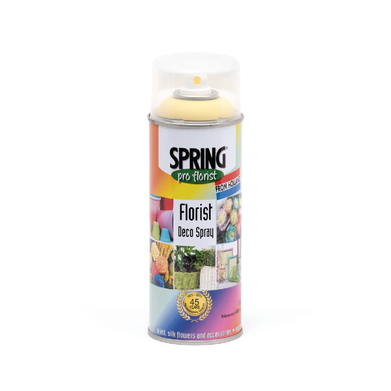 Spring Decor Spray (Light Yellow) - Phun màu vàng nhạt 400ml