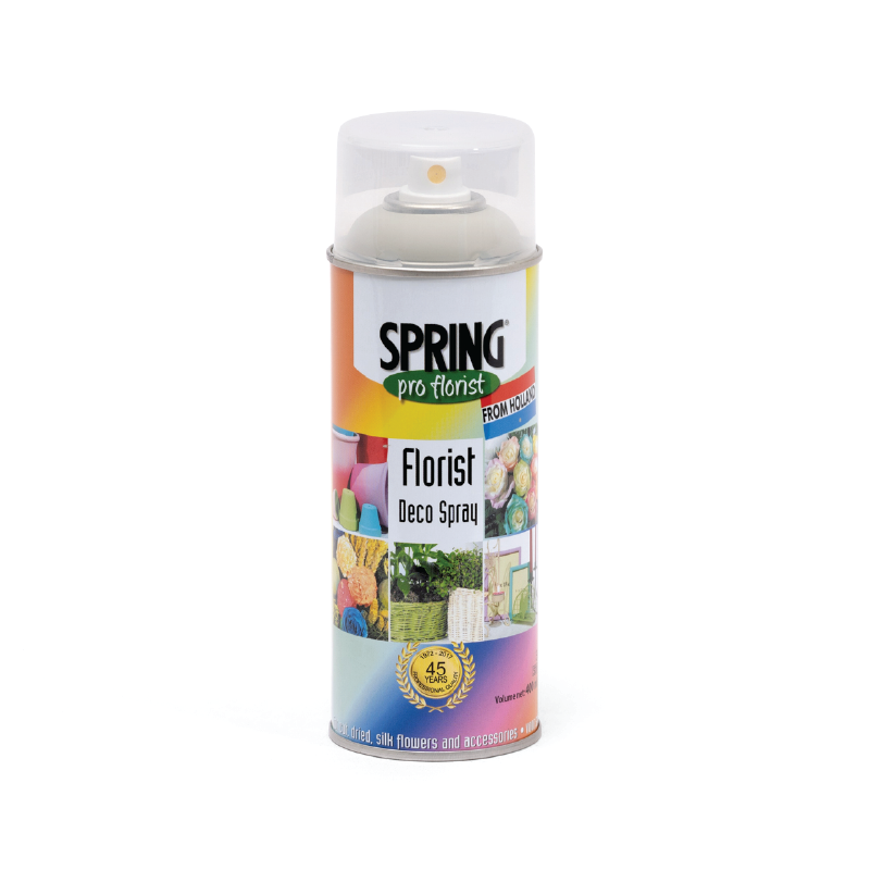 Spring Deco Spray - Phun màu xám Platinum 400ml