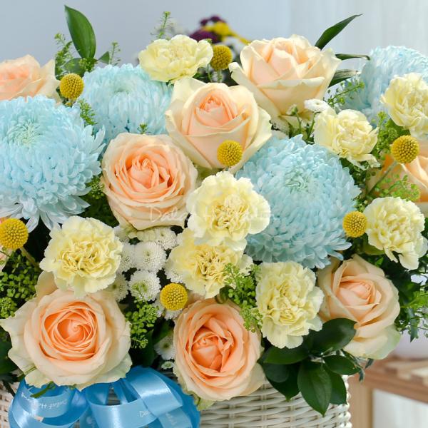 Giỏ Hoa Dẫn Lối Yêu Thương 296