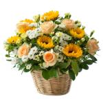 Giỏ Hoa Ánh Dương Rực Rỡ 072