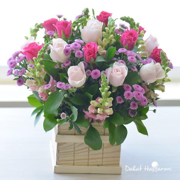 Hộp Hoa Giấc Mơ Ngọt Ngào 018