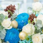 Giỏ Hoa Giáng Sinh Lấp Lánh 541