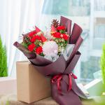 Bó Hoa Giáng Sinh Lấp Lánh 543