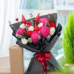 Bó Hoa Giáng Sinh Lấp Lánh 544