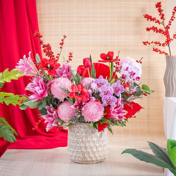 Bình Hoa Yêu Thương Rực Rỡ 549