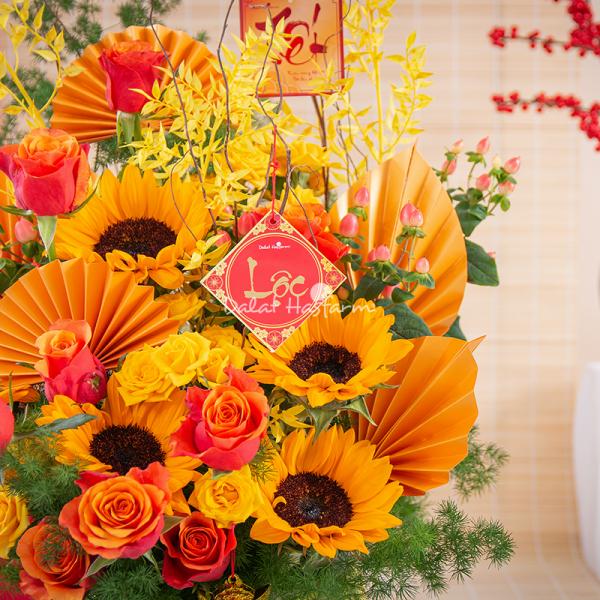 Bình Hoa Khai Xuân Vạn Phúc 552