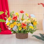 Giỏ Hoa Yêu Thương Rực Rỡ 547