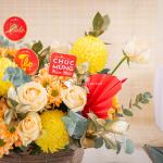 Giỏ Hoa Khai Xuân Vạn Phúc 555