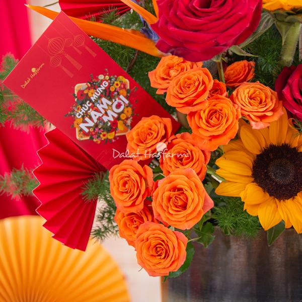 Bình Hoa Khai Xuân Vạn Phúc 551