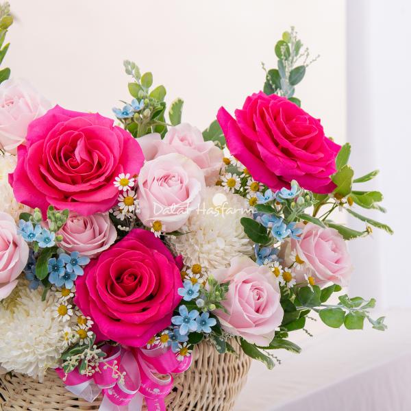 Giỏ Hoa Yêu Thương Nồng Ấm 567