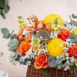 Giỏ Hoa Yêu Thương Rực Rỡ 575