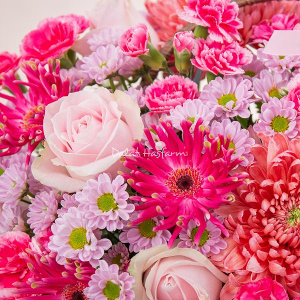 Giỏ Hoa Nắng Ấm Dịu Dàng 569